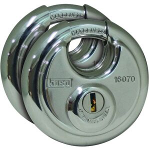 Kasp K16070D2 Stainless Steel Disc Padlock - 70mm - High Security Kasp K16070D2 Stainless Steel Disc Padlock - 70mm - High Security