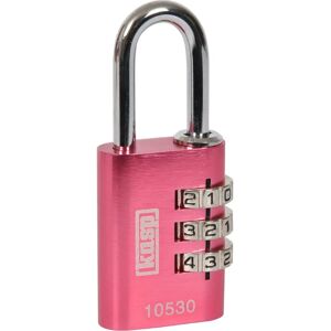 Cadenas à combinaison en aluminium rose Kasp K10530PIND - Cadenas - Publicité Cadenas à combinaison en aluminium rose Kasp K10530PIND - Cadenas - Publicité