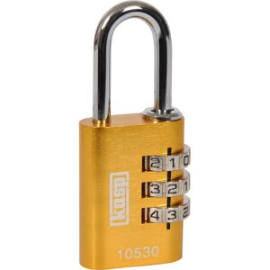 Cadenas Kasp K10530YELD En Aluminium - Jaune - Publicité Cadenas Kasp K10530YELD En Aluminium - Jaune - Publicité