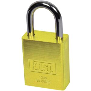 Cadenas en aluminium Kasp K14040GOLD - Or - 38 mm - Publicité Cadenas en aluminium Kasp K14040GOLD - Or - 38 mm - Publicité
