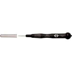 CK Tools T4845 09 Precision Ceramic Trimmer - Zirconium Oxide, Slotted, 0.9mm CK Tools T4845 09 Precision Ceramic Trimmer - Zirconium Oxide, Slotted, 0.9mm
