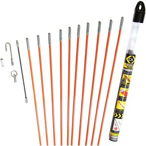 CK Tools T5410 Mighty Rod Cable Rod Set - Cable Installation Tool CK Tools T5410 Mighty Rod Cable Rod Set - Cable Installation Tool