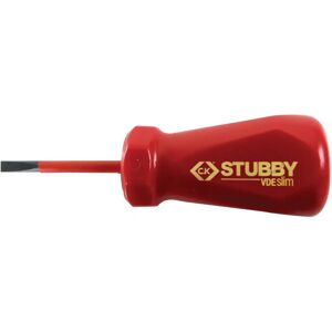 CK Tools CK T48344-040 Stubby VDE Slim Screwdriver - Screwdriver Type CK Tools CK T48344-040 Stubby VDE Slim Screwdriver - Screwdriver Type