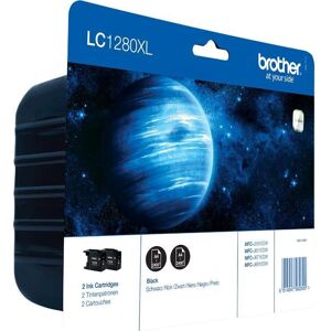 Brother LC1280XLBKBP2 Ink Cartridge - High Capacity Black Twin Pack Brother LC1280XLBKBP2 Ink Cartridge - High Capacity Black Twin Pack