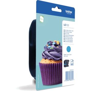 Brother LC-123CBP Cyan Ink Cartridge - Inkjet Brother LC-123CBP Cyan Ink Cartridge - Inkjet