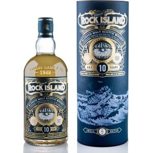 Douglas Laing Rock Island 10 Ans Malt Mélangé - Whisky - Publicité Douglas Laing Rock Island 10 Ans Malt Mélangé - Whisky - Publicité