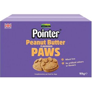 Pointer Wheat Free Peanut Butter Paws Dog Treats - 10kg Pointer Wheat Free Peanut Butter Paws Dog Treats - 10kg