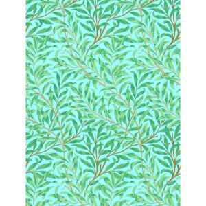 Morris & Co. Willow Bough Tapete - Himmel/Blattgrün - Tapete Morris & Co. Willow Bough Tapete - Himmel/Blattgrün - Tapete