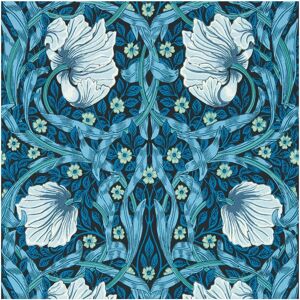 Morris & Co Tapete Pimpernel - Arts & Crafts Muster Botanisch Texturiert UK Morris & Co Tapete Pimpernel - Arts & Crafts Muster Botanisch Texturiert UK