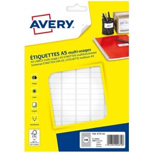 Avery ETE144 Fehér önkenyelő nyomtató címke - Nyomtató címke Avery ETE144 Fehér önkenyelő nyomtató címke - Nyomtató címke