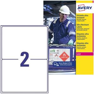 Avery B3655-50 White Heavy Duty Labels - Labels Avery B3655-50 White Heavy Duty Labels - Labels