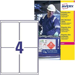 Avery B7169-50 Ultra Resistant Labels - 50 Sheets Avery B7169-50 Ultra Resistant Labels - 50 Sheets