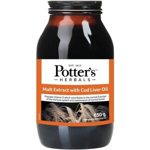 Potter's Herbals Butterscotch Malt Extract - Herbal Supplement Potter's Herbals Butterscotch Malt Extract - Herbal Supplement