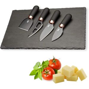 Taylor's Eye Witness Brooklyn Copper Slate Cheese Board & Cheese Knife Set - Cheese Board Set Taylor's Eye Witness Brooklyn Copper Slate Cheese Board & Cheese Knife Set - Cheese Board Set