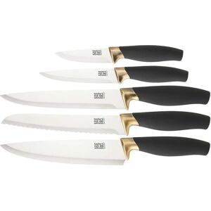 Taylor's Eye Witness Brooklyn Brass 5 Piece Knife Set - Knife Set Taylor's Eye Witness Brooklyn Brass 5 Piece Knife Set - Knife Set