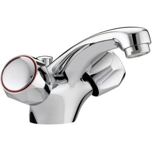 Bristan VAC BAS C MT Mono Basin Mixer - Pop Up Waste - Metal Heads - Basin Mixer Bristan VAC BAS C MT Mono Basin Mixer - Pop Up Waste - Metal Heads - Basin Mixer