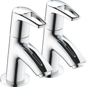 Bristan SM 1/2 C Smile Basin Taps - Chrome Bristan SM 1/2 C Smile Basin Taps - Chrome