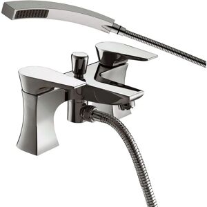 Bristan Hourglass Bath Shower Mixer Tap - Chrome Bristan Hourglass Bath Shower Mixer Tap - Chrome