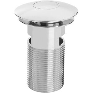 Bristan W Basin08 C Round Push Basin Waste Chrome - Slotted - Basin Waste Bristan W Basin08 C Round Push Basin Waste Chrome - Slotted - Basin Waste
