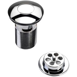 Bristan W BATH05 C Round Push Button Bath Waste - Bath Waste Bristan W BATH05 C Round Push Button Bath Waste - Bath Waste