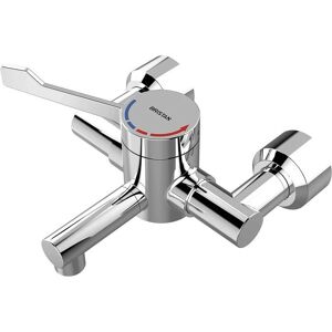 Bristan H64WMT2 thermostatische wandmontage chroommixer Bristan H64WMT2 thermostatische wandmontage chroommixer