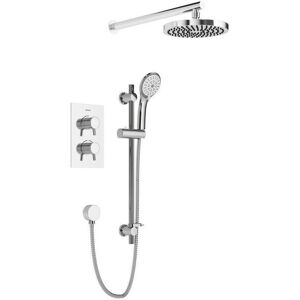 Bristan Prism Thermostatic Mixer Shower - Concealed Valve, Fixed & Handheld Heads Bristan Prism Thermostatic Mixer Shower - Concealed Valve, Fixed & Handheld Heads