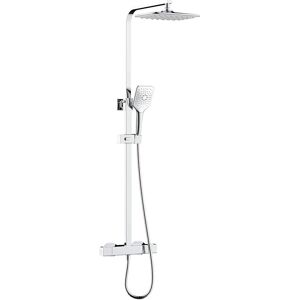 Bristan Craze Thermostatische Douche Mixer met Dubbele Uitlaat - Douche Mixer Bristan Craze Thermostatische Douche Mixer met Dubbele Uitlaat - Douche Mixer