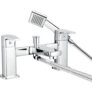 Bristan Niva Bath Shower Mixer Tap Chrome - Shower Hose + Head Bristan Niva Bath Shower Mixer Tap Chrome - Shower Hose + Head
