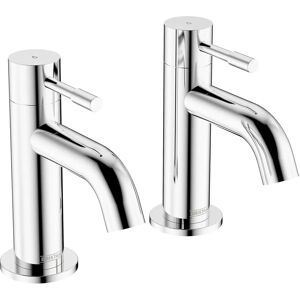 Bristan Mila Bath Pillar Taps Chrome - Bath Type Bristan Mila Bath Pillar Taps Chrome - Bath Type
