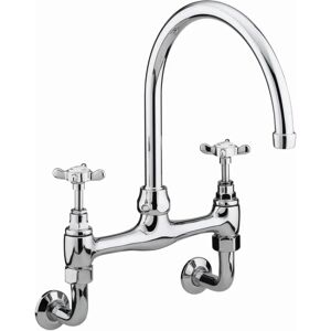 Bristan 1901 Deck Mounted Kitchen Mixer Tap - Chrome Bristan 1901 Deck Mounted Kitchen Mixer Tap - Chrome