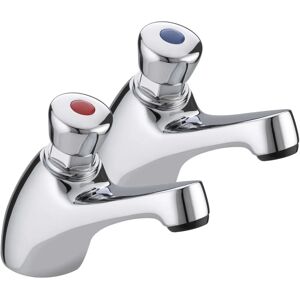 Bristan Model Va Nc 1/2 C - Basin Taps, Chrome Bristan Model Va Nc 1/2 C - Basin Taps, Chrome