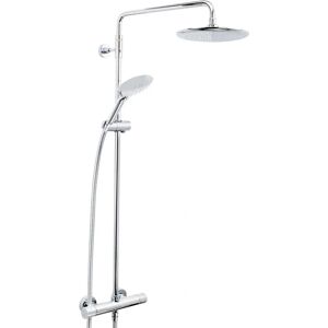 Bristan Carre Thermostatic Dual Outlet Shower - Shower Bristan Carre Thermostatic Dual Outlet Shower - Shower