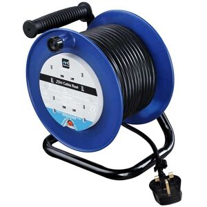 Masterplug Quatre Prises 25m Rallonge - Enrouleur de Câble - Publicité Masterplug Quatre Prises 25m Rallonge - Enrouleur de Câble - Publicité