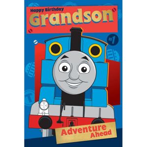 Thomas & Friends - Thomas The Tank Engine - Birthday Card - Grandson - Greeting Card Thomas & Friends - Thomas The Tank Engine - Birthday Card - Grandson - Greeting Card