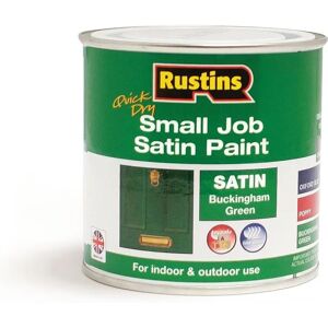 Peinture satinée Buckingham Green de Rustins - Petit travail 250ml - Publicité Peinture satinée Buckingham Green de Rustins - Petit travail 250ml - Publicité