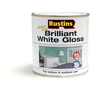 Rustins White Gloss Paint 250ml - Interior/Exterior Finish Rustins White Gloss Paint 250ml - Interior/Exterior Finish