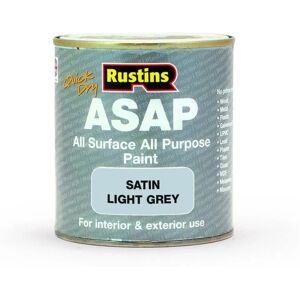 Rustins Light Grey All Surface Paint - 500ml Rustins Light Grey All Surface Paint - 500ml