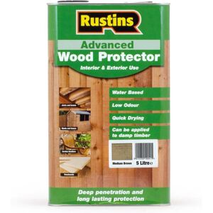 Rustins Rustins AWMB5000 Medium Brown Wood Preserver - Wood Preserver Rustins Rustins AWMB5000 Medium Brown Wood Preserver - Wood Preserver