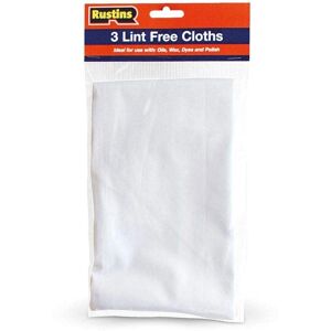 Rustins Rustins Lint Free Cloths - Pack of 3 Rustins Rustins Lint Free Cloths - Pack of 3
