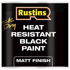Peinture résistante à la chaleur Rustins HRMB250 250ml - Noir - Publicité Peinture résistante à la chaleur Rustins HRMB250 250ml - Noir - Publicité