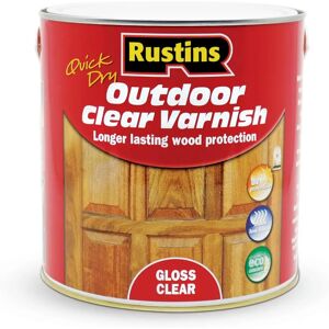 Rustins EAVG2500 Quick Drying Outdoor Clear Varnish - Varnish Rustins EAVG2500 Quick Drying Outdoor Clear Varnish - Varnish