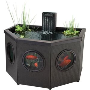 Blagdon Affinity Mocha Half-Moon Pond - 336L with LED Lights Blagdon Affinity Mocha Half-Moon Pond - 336L with LED Lights