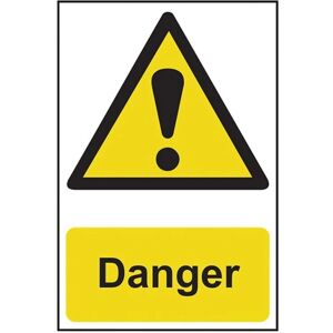 Scan SCA1301 PVC Danger Sign - 200x300mm Scan SCA1301 PVC Danger Sign - 200x300mm