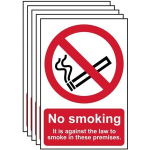 Brand: No Smoking Sign PVC 200x300mm - Safety Sign Brand: No Smoking Sign PVC 200x300mm - Safety Sign