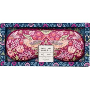 William Morris At Home Strawberry Thief Lavender Velvet Eye Mask - Sleep Mask William Morris At Home Strawberry Thief Lavender Velvet Eye Mask - Sleep Mask