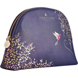 Heathcote & Ivory Sara Miller Mid Blue Cosmetic Bag - Cosmetic Bag Heathcote & Ivory Sara Miller Mid Blue Cosmetic Bag - Cosmetic Bag