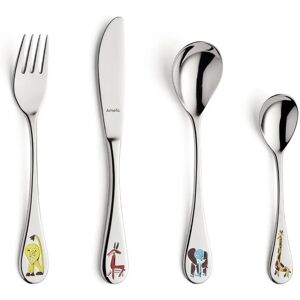 Amefa Safari Kids Flatware Set - Child-Friendly Stainless Steel Cutlery Amefa Safari Kids Flatware Set - Child-Friendly Stainless Steel Cutlery