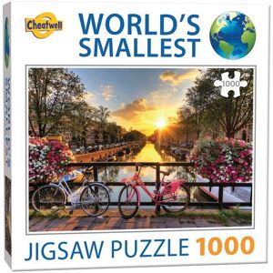 Cheatwell Games World's Smallest Jigsaw Puzzle - Amsterdam - 1000 Pieces Cheatwell Games World's Smallest Jigsaw Puzzle - Amsterdam - 1000 Pieces