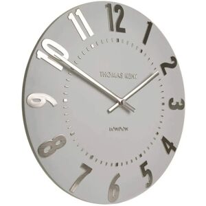 Thomas Kent Mulberry Wall Clock - Silver Cloud - 30cm - Wall Clock Thomas Kent Mulberry Wall Clock - Silver Cloud - 30cm - Wall Clock
