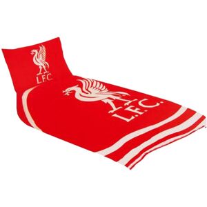 Liverpool FC Pulse Duvet Set - Single Bed - Red/White Liverpool FC Pulse Duvet Set - Single Bed - Red/White
